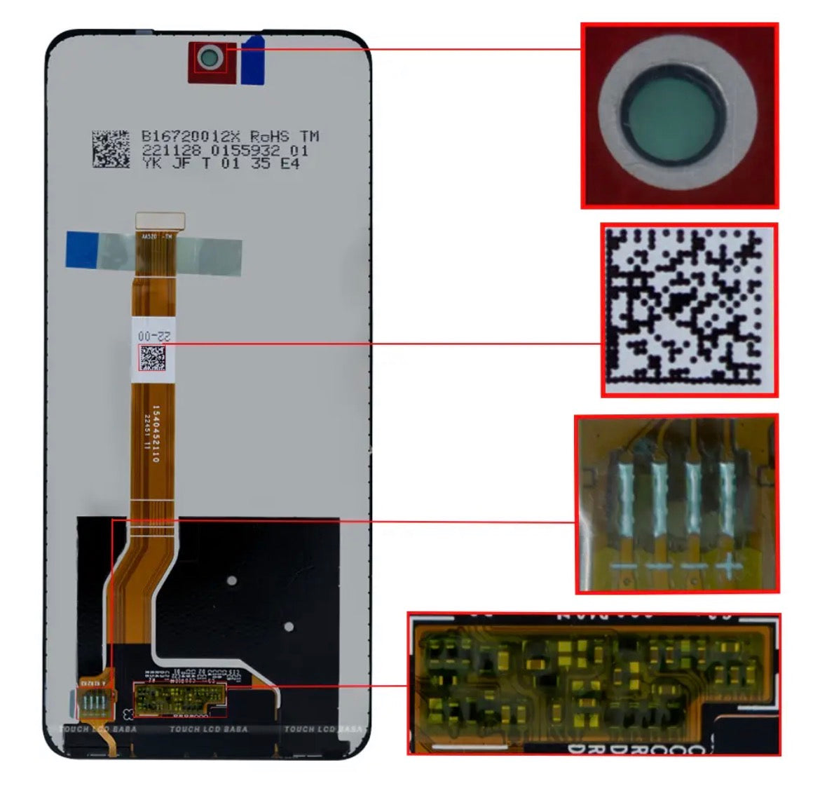 Premium Quality Display Screen Combo for OnePlus Nord CE 3 Lite 5G – LCD Touch Screen Digitizer Assembly