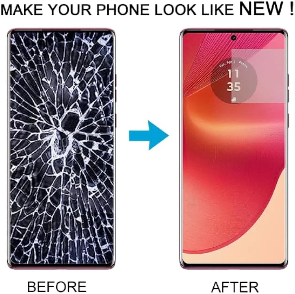 Motorola Moto Edge 50 Fusion 5G AMOLED Display LCD with Touch Screen Glass Combo - Premium Replacement