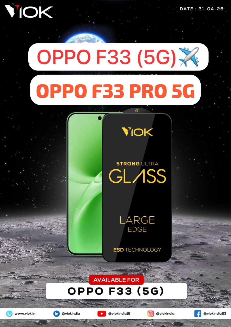 Strong Ultra Tempered Glass for OPPO F33 5G / F33 Pro 5G | Full Edge Protection | Anti-Scratch Screen Guard