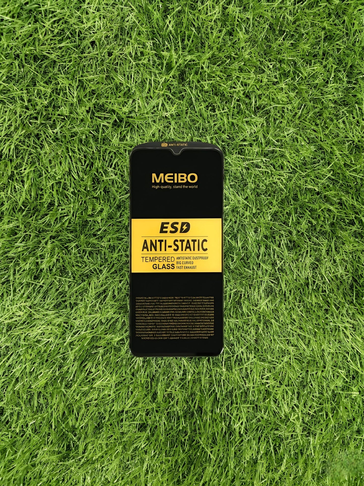 Premium MEIBO Realme 5 Tempered Glass | ESD Anti-Static Technology | Fast Exhaust Air-Bubble Free