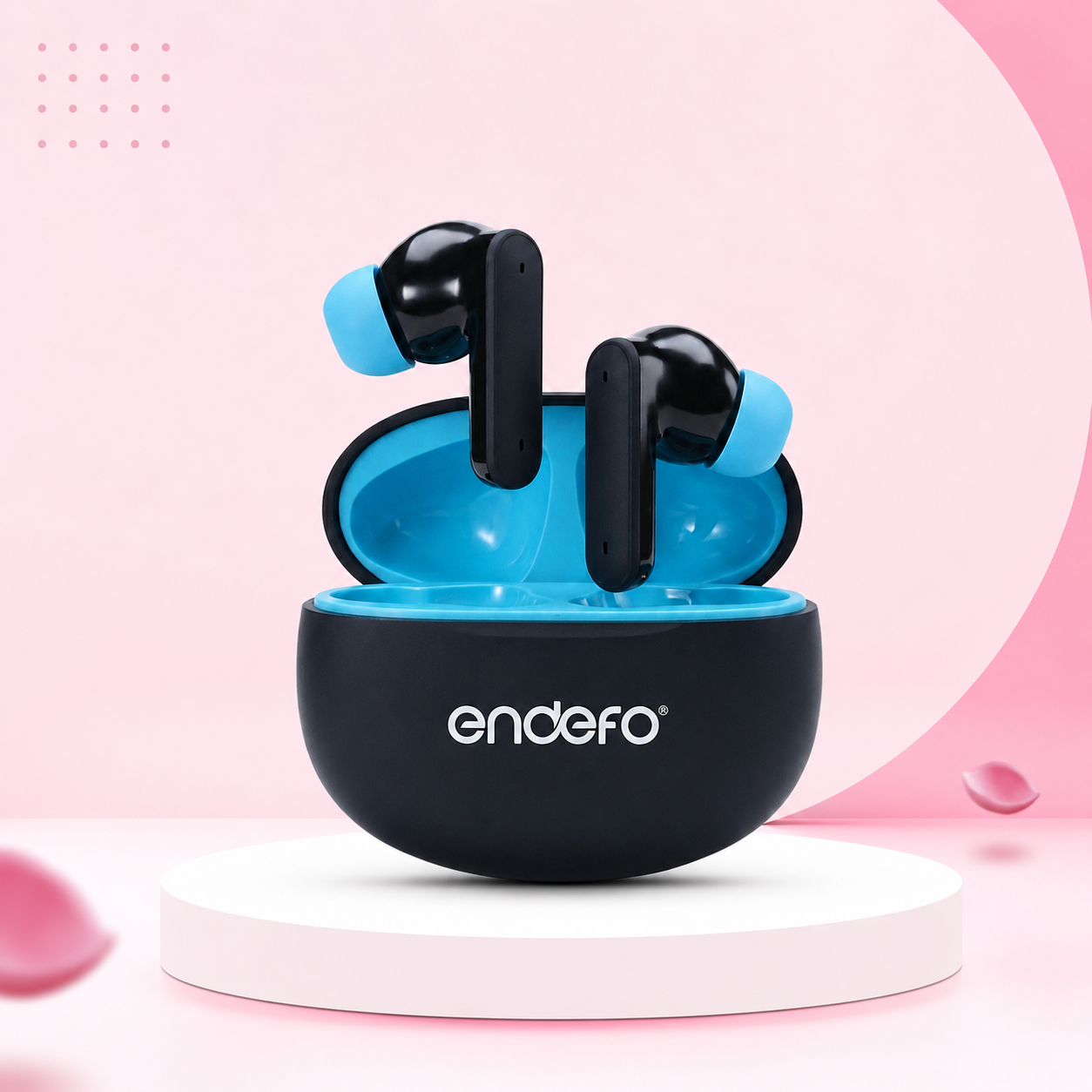 3-in-1 Ultimate Tech Combo Pack – Endefo Beat Pro TWS Earbuds (30H Playtime) + 12000mAh Power Bank (15W) + Type-C Fast Charging Cable (2.4A)