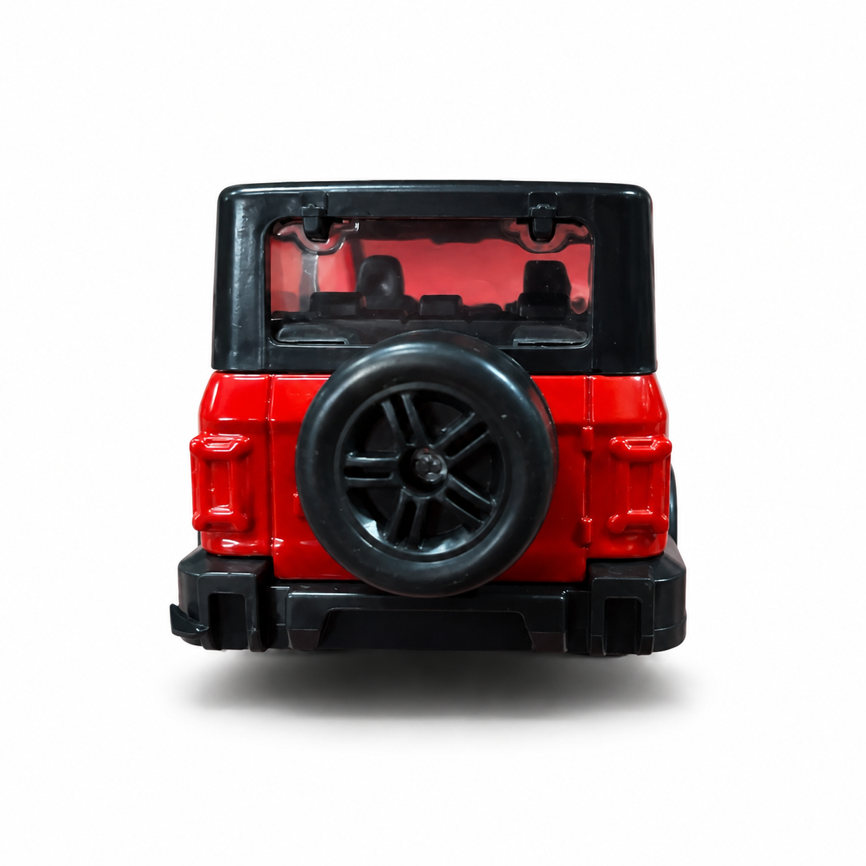 MCFIVE High Quality Pull Back Metal Thar Toy Car – Red Diecast Off-Road SUV Model