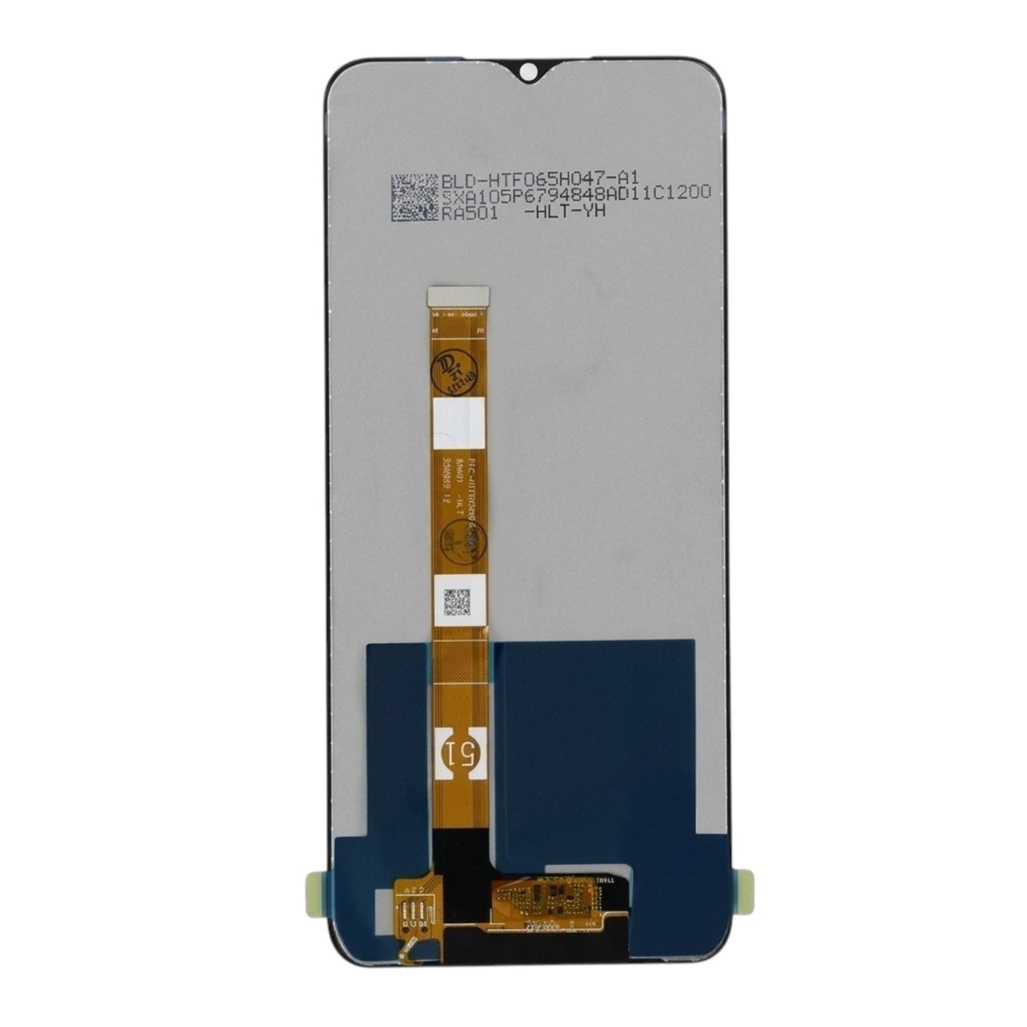 Realme Narzo 50A Replacement Screen | 60Hz Refresh Rate OEM Display Combo Folder