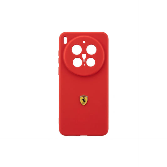 Ferrari Edition Silicone Case for Vivo X100 Pro 5G – Premium Red High-Protection Pouch