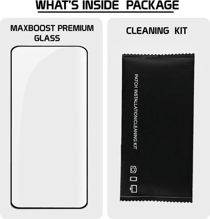 MB Premium Glass Protector for Vivo V60 Series | Full Glue Edge-to-Edge Coverage | Anti-Scratch Screen Guard