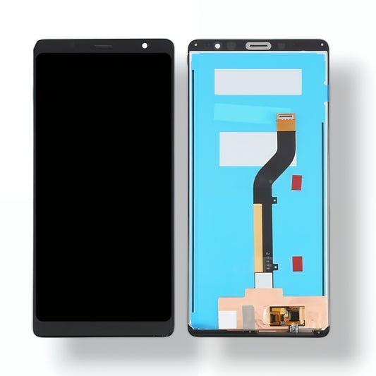 Lenovo Tab V7 LCD Display with Touch Screen Glass Combo – Black Replacement Folder