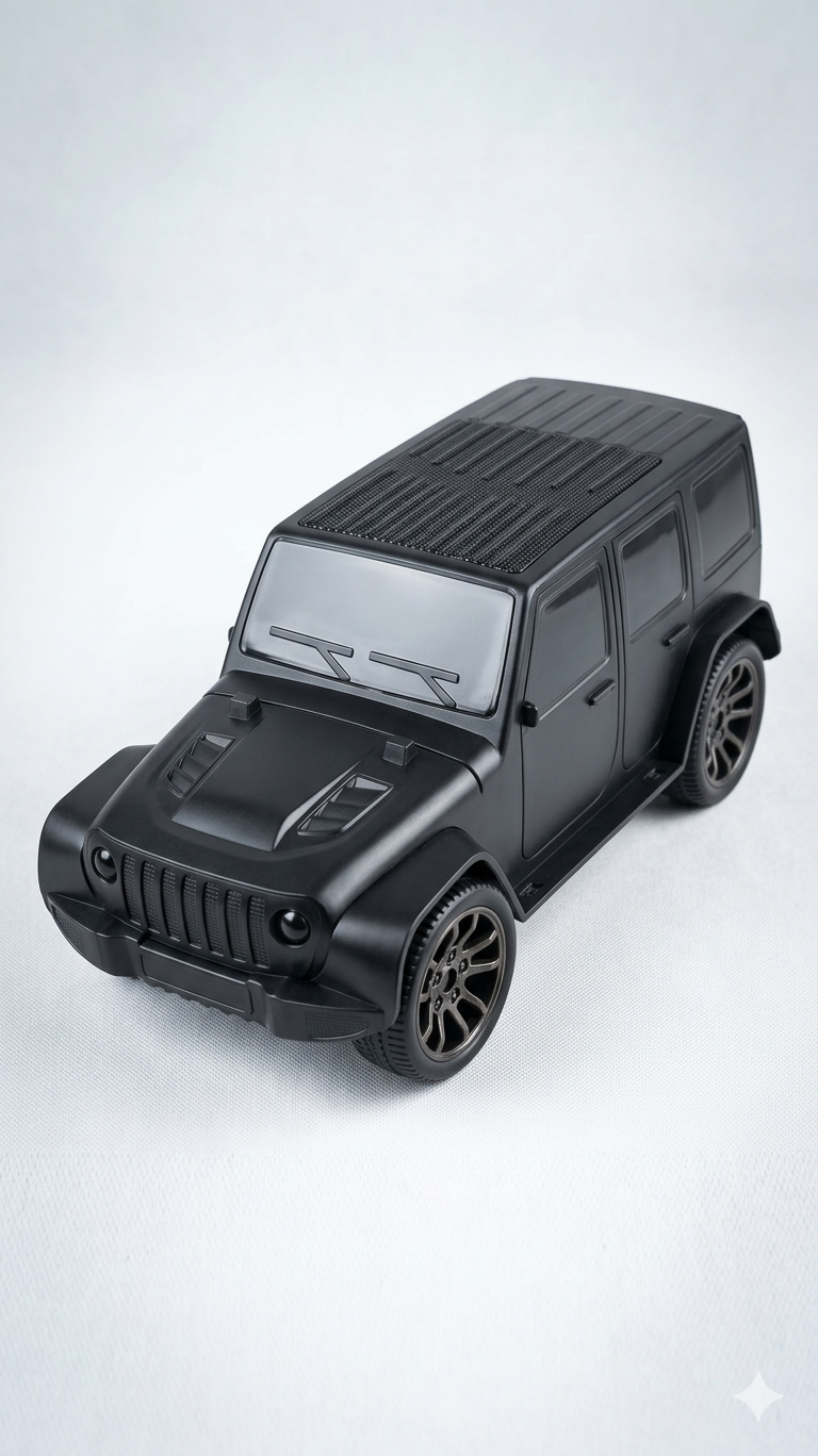 Target SB-97 Portable Car Shape Wireless Speaker – 15W Output with LED Flashlight