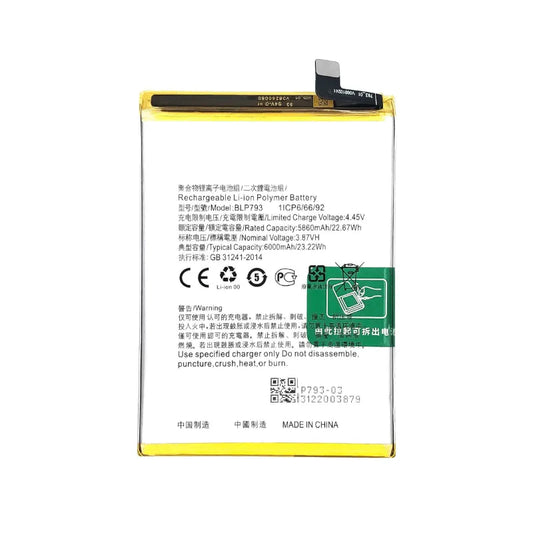 BLP793 Replacement Battery for OPPO F19s – 5000mAh Premium Mobile Battery Module