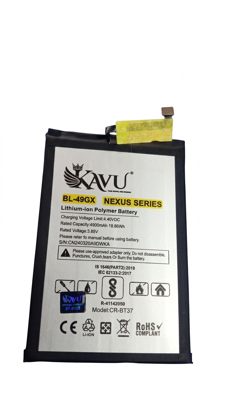 BL-49GX Replacement Battery for Infinix Hot 11s – 5000mAh / 4900mAh High-Capacity Mobile Battery