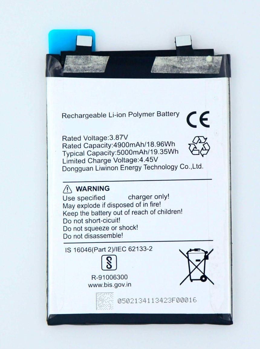 Infinix Note 30 Replacement Battery (5000mAh) | Model X6833B, X6716B Li-ion Polymer