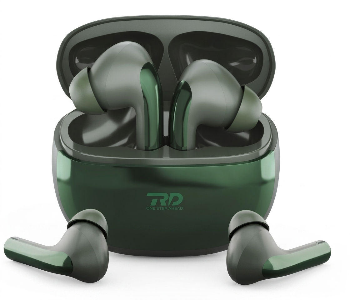 RD WS-370 2+2 Extra Buds – Total 4 Earbuds Included with 60 Hours Playtime