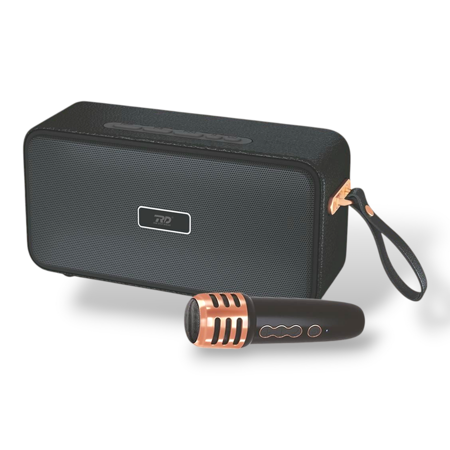 RD SOUND SPHERE B-106 Wireless Karaoke Speaker – 10W Portable Bluetooth Speaker with Wireless Mic