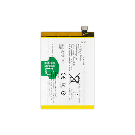 B-T6 Battery for iQOO Z6 5G – 5000mAh High-Capacity Replacement Battery