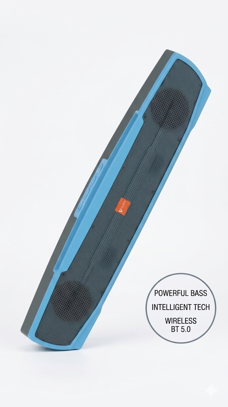 MS STAR Beat Bar Wireless Soundbar – 3D Theater Sound with Deep Bass & BT 5.0
41