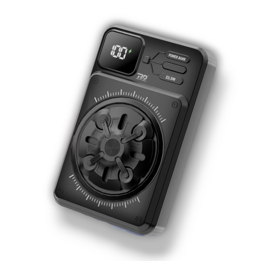 RD SPINEX P-245 Wireless Power Bank – 10000mAh Portable Charger with 22.5W Fast Charging